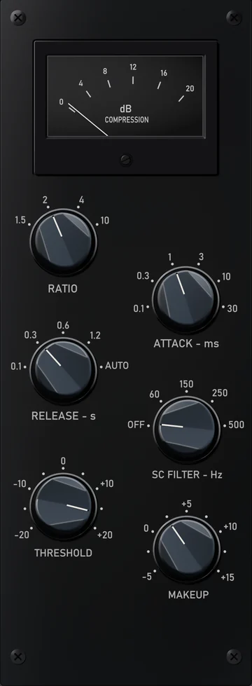 The Bus Comp module's interface