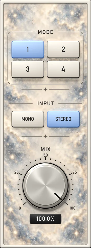 The Chorus module's interface
