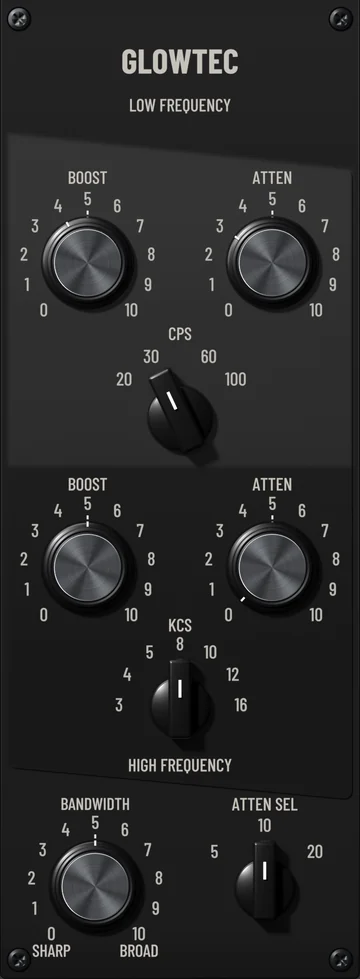 The Glowtec module's interface