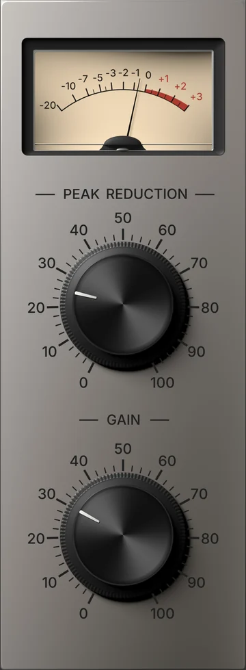 The Opto Leveler module's interface